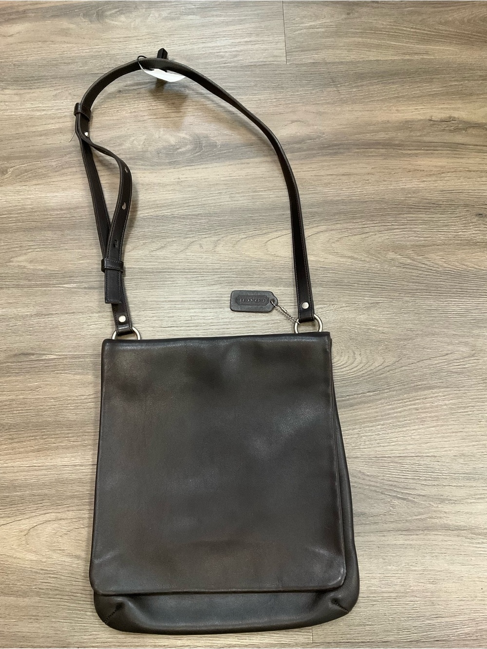 Coach Brown Leather Crossbody Bag